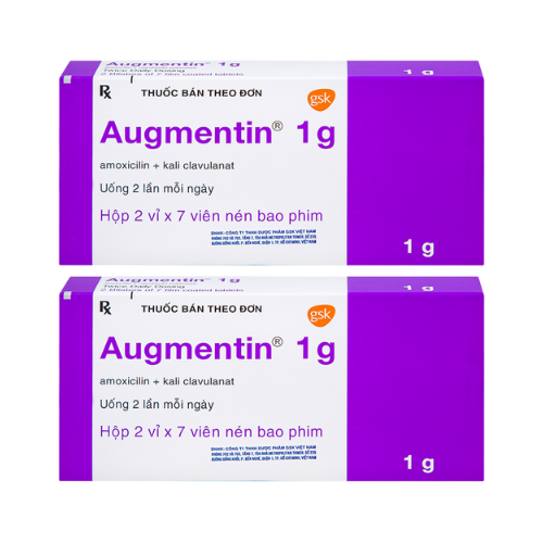 Thuốc Augmentin 1 g – Amoxicilin – Công dụng, giá bán?