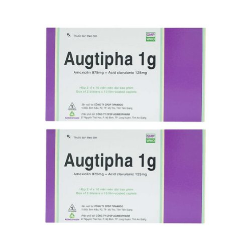 Thuốc Augtipha 1g – Amoxicilin – Công dụng, giá bán?