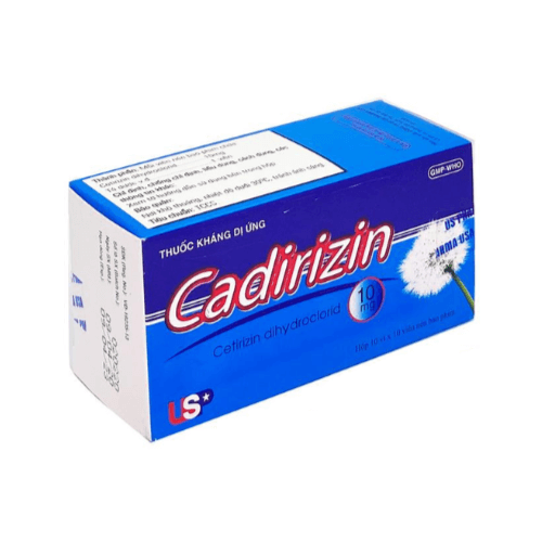 Thuốc Cadirizin – Cetirizine – Công dụng, liều dùng, giá bán