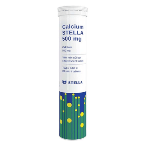 Thuốc Calcium STELLA 500mg – Công dụng, liều dùng, giá bán?