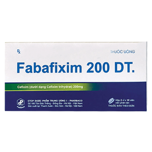 Thuốc Fabafixim 200 DT là thuốc gì