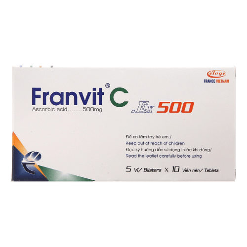 Thuốc Franvit c Ex 500 là thuốc gì