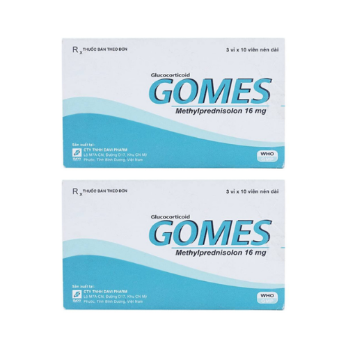 Thuốc Gomes 16 mg – Công dụng, liều dùng, giá bán?