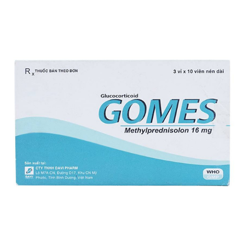 Thuốc Gomes 16 mg là thuốc gì