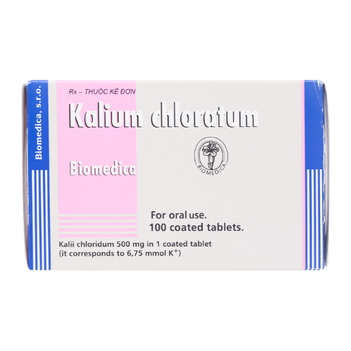 Thuốc Kalium chloratum là thuốc gì