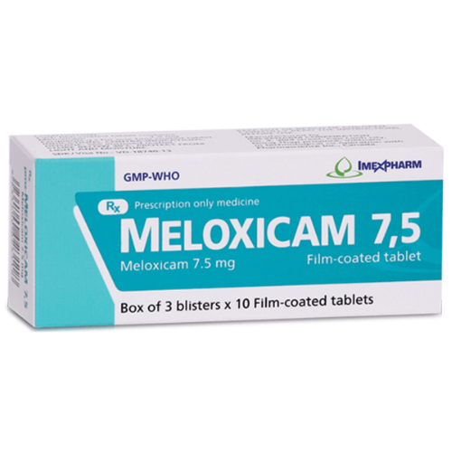 Thuốc Meloxicam 7.5mg – Công dụng, liều dùng, giá bán?