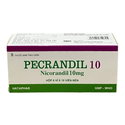 Thuốc Pecrandil 10mg là thuốc gì