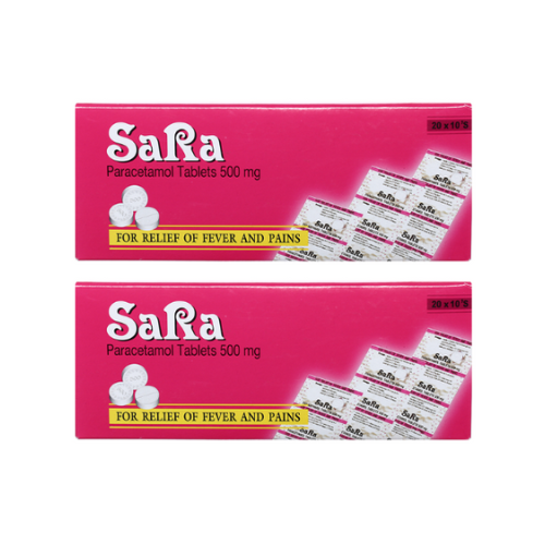 Thuốc Sara – Paracetamol – Công dụng, liều dùng, giá bán?