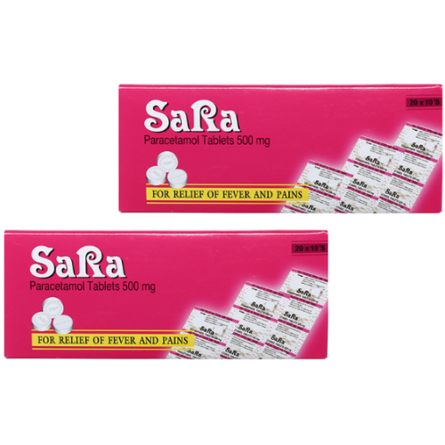 Thuốc Sara – Paracetamol – Công dụng, liều dùng, giá bán?