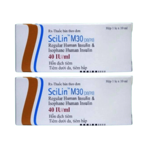 Thuốc Scilin M30 40IU – Công dụng, liều dùng, giá bán?