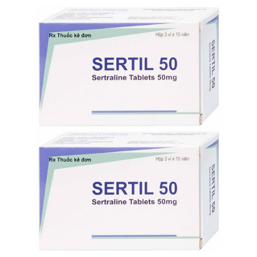 Thuốc Sertil 50 – Sertraline – Công dụng, liều dùng, giá bán?