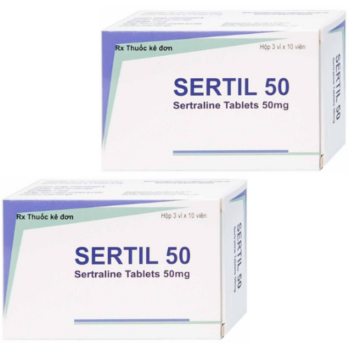 Thuốc Sertil 50 – Sertraline – Công dụng, liều dùng, giá bán?