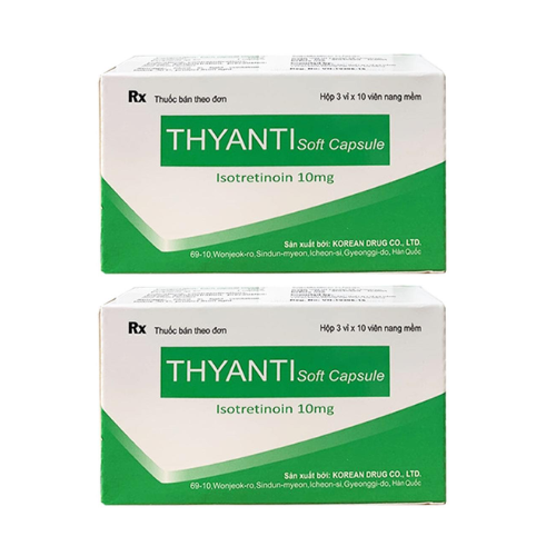 Thuốc Thyanti – Isotretinoin 10mg – Công dụng, giá bán?