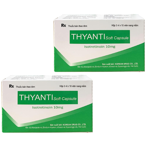 Thuốc Thyanti – Isotretinoin 10mg – Công dụng, giá bán?