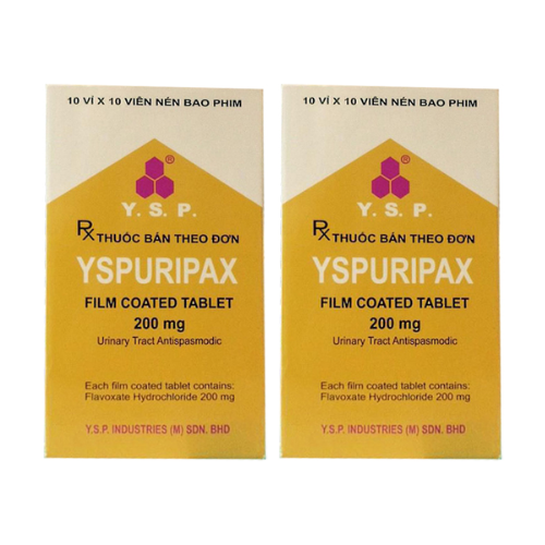 Thuốc Yspuripax – Flavoxat hydrochlorid – Công dụng, giá bán