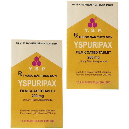 Thuốc Yspuripax – Flavoxat hydrochlorid – Công dụng, giá bán