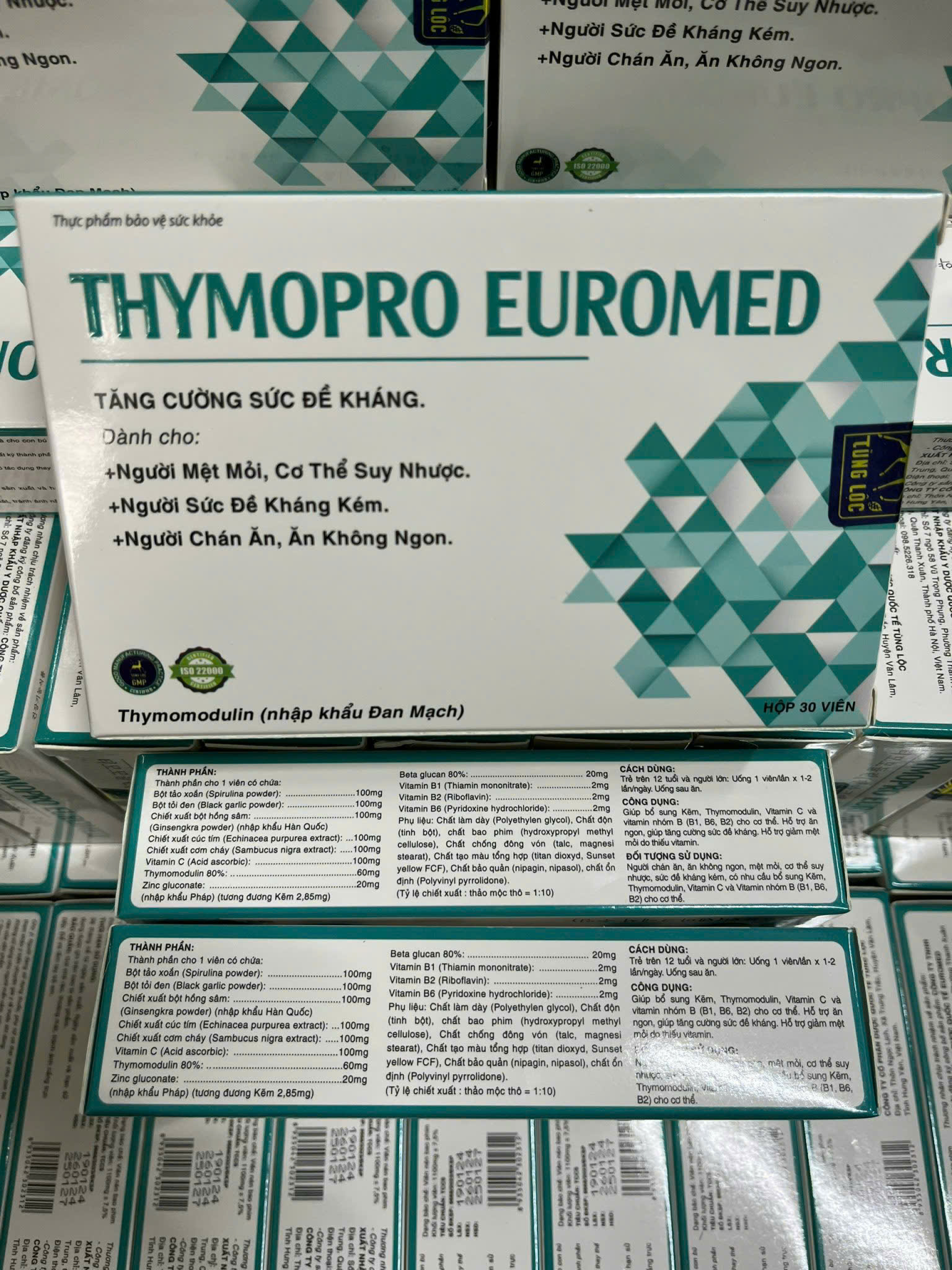 THYMOPRO EUROMED là thuốc gì