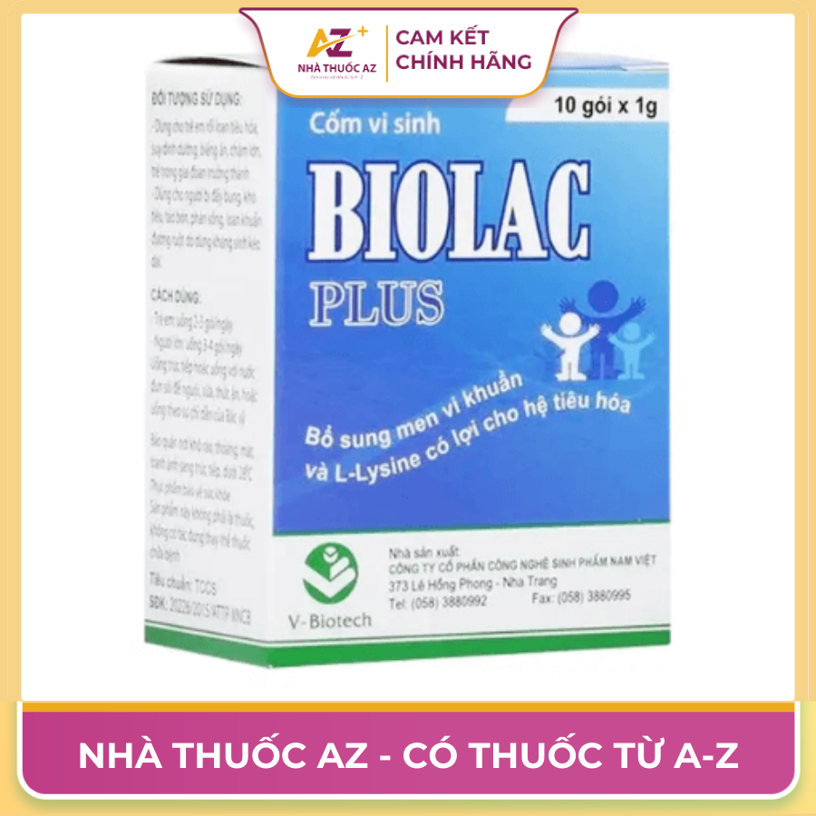 Biolac Plus là thuốc gì