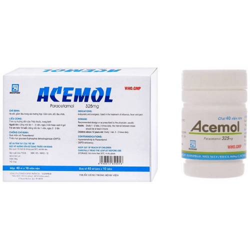 Thuốc Acemol 325mg là thuốc gì