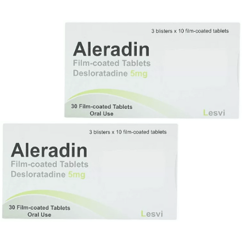 Thuốc Aleradin 5mg – Desloratadine – Công dụng, giá bán?