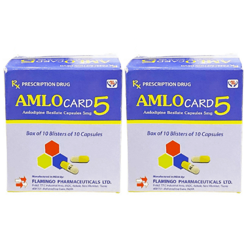 Thuốc Amlocard 5 – Amlodipine 5mg – Công dụng, giá bán?