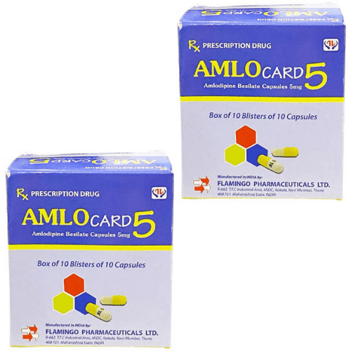 Thuốc Amlocard 5 – Amlodipine 5mg – Công dụng, giá bán?