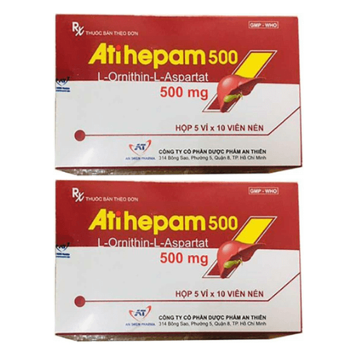 Thuốc Atihepam 500mg – Công dụng, liều dùng, giá bán?