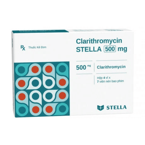 Thuốc Clarithromycin Stella 500mg là thuốc gì