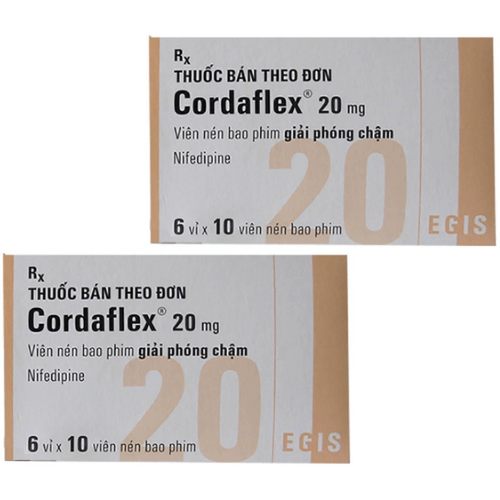 Thuốc Cordaflex 20mg – Nifedipine – Công dụng, giá bán?