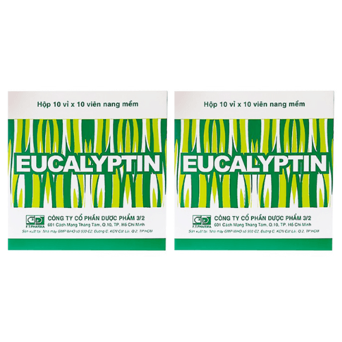 Thuốc Eucalyptin – Eucalyptol – Công dụng, giá bán?