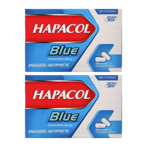 Thuốc Hapacol Blue 500mg – Công dụng, liều dùng, giá bán?