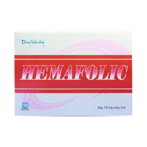 Thuốc Hemafolic 100mg – Công dụng, liều dùng, giá bán?