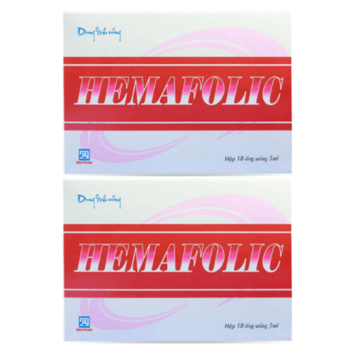 Thuốc Hemafolic 100mg – Công dụng, liều dùng, giá bán?