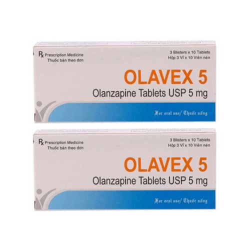 Thuốc Olavex 5 – Olanzapin – Công dụng, liều dùng, giá bán?