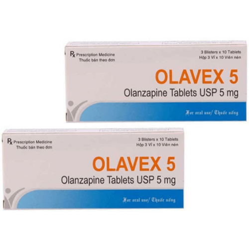 Thuốc Olavex 5 – Olanzapin – Công dụng, liều dùng, giá bán?