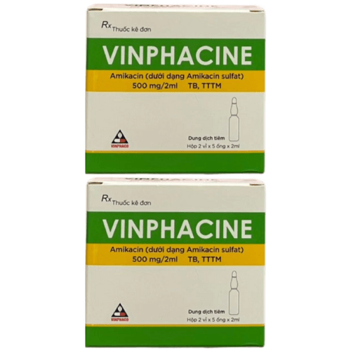 Thuốc Vinphacine – Amikacin – Công dụng, liều dùng, giá bán?