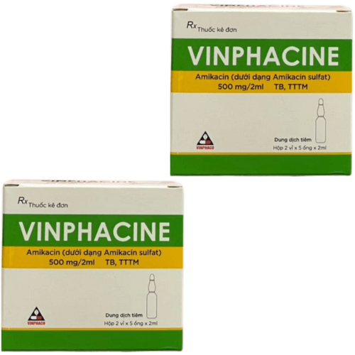 Thuốc Vinphacine – Amikacin – Công dụng, liều dùng, giá bán?