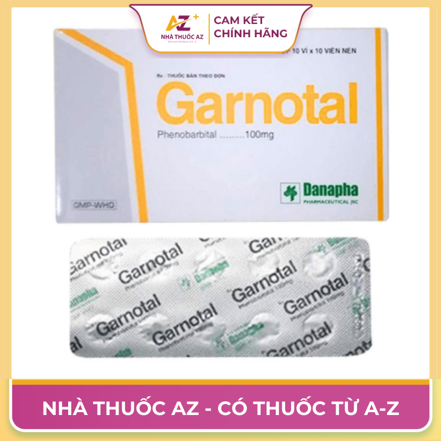 Thuốc Garnotal 100mg là thuốc gì