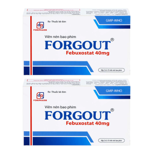 Thuốc Forgout – Febuxostat – Công dụng, liều dùng, giá bán?