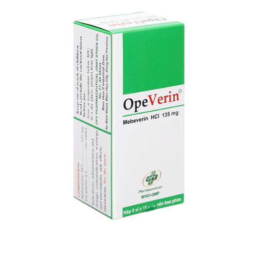 Thuốc Opeverin – Mebeverine – Công dụng, liều dùng, giá bán?