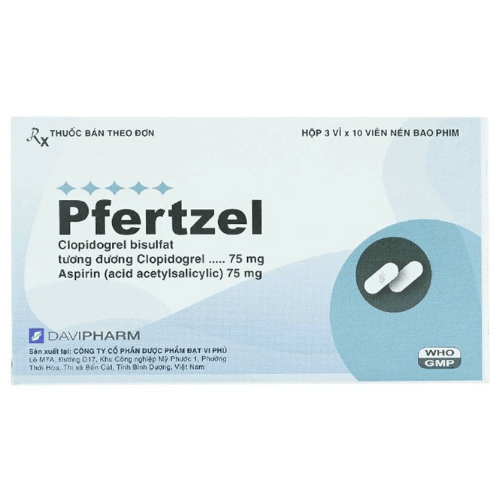 Thuốc Pfertzel 75mg/75mg là thuốc gì