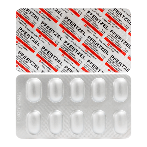 Thuốc Pfertzel 75mg/75mg – Công dụng, liều dùng, giá bán?