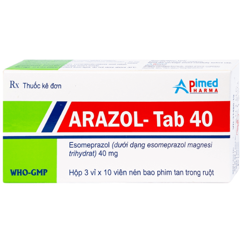 Thuốc Arazol-Tab 40 là thuốc gì