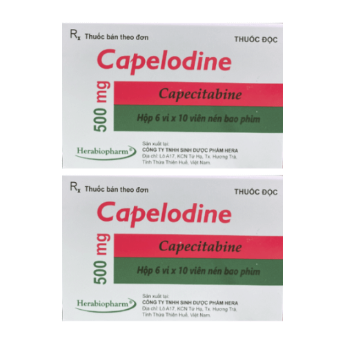 Thuốc Capelodine – Capecitabine – Công dụng, liều dùng, giá bán