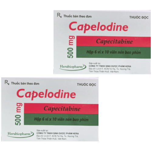 Thuốc Capelodine – Capecitabine – Công dụng, liều dùng, giá bán