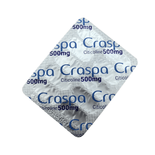 Thuốc Craspa 500 mg – Citicoline – Công dụng, liều dùng, giá bán