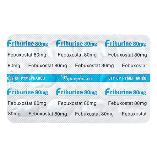 Thuốc Friburine 80mg – Febuxostat – Công dụng, giá bán?