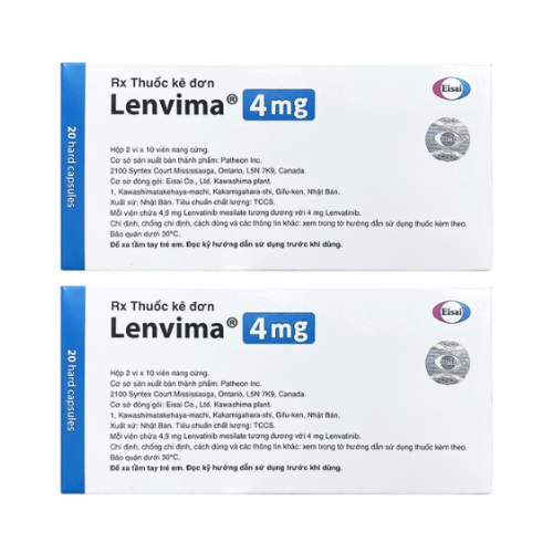 Thuốc Lenvima 4 mg – Lenvatinib 4mg – Công dụng, giá bán?