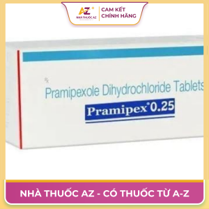 Pramipex 0.25 mg giá bao nhiêu