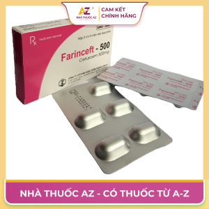 Thuốc Farinceft 500 là thuốc gì